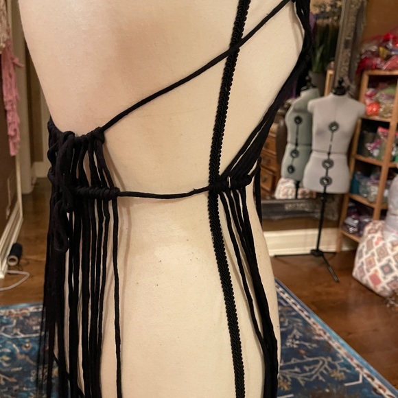 Handmade Macramé Festival Dress - Picture 6 of 8